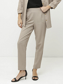 NCF80-191 FABRETTI Брюки женские 70% лён 30% вискоза