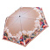 UFL7-13 Зонт жен. Fabretti, автомат, 3 сложения, эпонж, плоская ручка