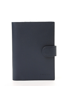 Q250276N-8 FABRETTI Обложка для документов муж. 100% натуральная кожа КРС 