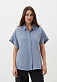 ZJ46-112 FABRETTI Блуза женская 53% лён, 47% вискоза