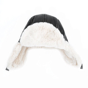 DTG1-2 Fabretti Ушанка мужская 100% полиуретан