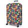 W1074-L FABRETTI Чехол для чемодана 92%полиэстер 8%спандекс 