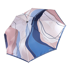 UFLS1-9 Зонт жен. Fabretti, облегченный автомат, 3 сложения, сатин