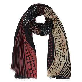 VFS1026-5 Шарф жен. 18% шерсть, 82% модал  70x180 FABRETTI