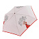 UFL70-13 Зонт жен. Fabretti, автомат, 3 сложения, эпонж, плоская ручка