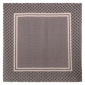 VFS1020-3 Платок жен. 18% шерсть, 82% модал  110x110 FABRETTI