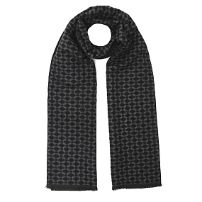 VGU5-2 Шарф муж. 85% вискоза, 15% полиэстер 35x190 FABRETTI
