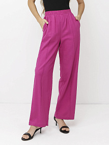 NCF45-73 FABRETTI Брюки женские 70% лён 30% вискоза