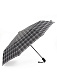 UGQ1-3 Зонт муж. FABRETTI, автомат, 3 сложения, клетка,эпонж