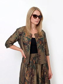 NLJK018-156P FABRETTI Жакет женский 80% тенсел, 20% полиамид