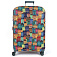 W1074-L FABRETTI Чехол для чемодана 92%полиэстер 8%спандекс 
