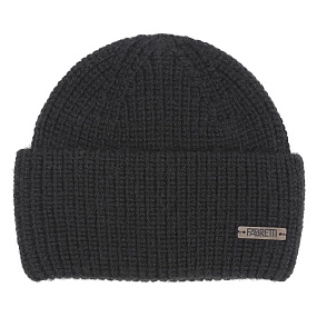 DFRG58-2 FABRETTI Шапка мужская 20% альпака, 30% шерсть, 50% акрил
