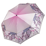 UFS0067-5 Зонт жен. Fabretti, автомат, 3 сложения, сатин 