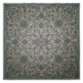 VFS1015-11 Платок жен. 18% шерсть, 82% модал  110x110 FABRETTI