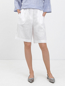 NK100-1 FABRETTI Шорты женские 100% лён