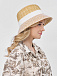 WG105-13 FABRETTI Шляпа жен. 100% натуральная солома