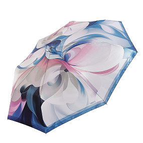 UFLS10-9 Зонт жен. Fabretti, облегченный автомат, 3 сложения, сатин