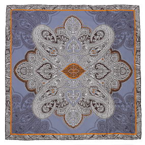 VFV3-9 Платок жен. 100% шелк 90x90 FABRETTI