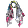 VFZ0020-5 Шарф жен. 100% полиэстер 90x180 FABRETTI