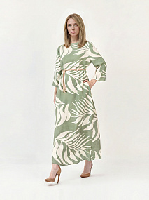 NPDS004-155P FABRETTI Платье женское 88% вискоза, 12% полиамид 