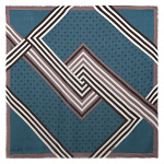 VFS1017-9 Платок жен. 18% шерсть, 82% модал  110x110 FABRETTI