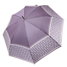 UFJ0033-3 Зонт-трость жен.  Fabretti, сатин