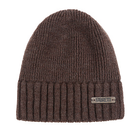DFRG56-12 FABRETTI Шапка мужская 50% шерсть, 30% вискоза, 20% полиэстер