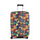 W1074-M FABRETTI Чехол для чемодана 92%полиэстер 8%спандекс 