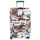 W1051-M FABRETTI Чехол для чемодана 92%полиэстер 8%спандекс 