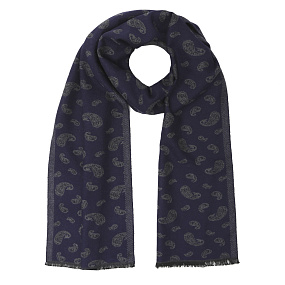VGU8-8 Шарф муж. 100% вискоза 30x192 FABRETTI