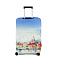W1079-M FABRETTI Чехол для чемодана 92%полиэстер 8%спандекс