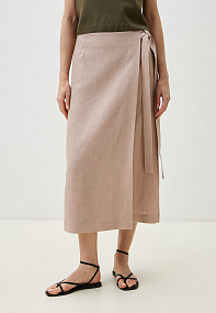 ZSK49-191 FABRETTI Юбка женская 100% лён