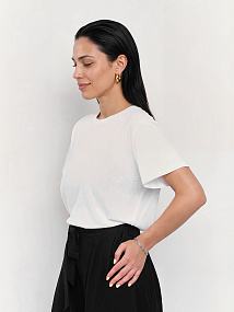 NLT010-1 FABRETTI Топ женский 100% хлопок