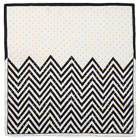 VFV29-30 Платок жен. 100% полиэстер 70x70 FABRETTI