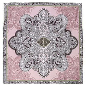 VFV3-5 Платок жен. 100% шелк 90x90 FABRETTI