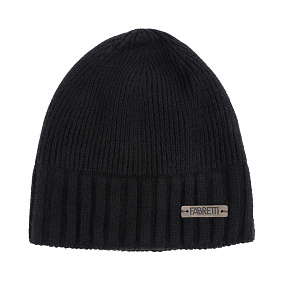DFRG56-2 FABRETTI Шапка мужская 50% шерсть, 30% вискоза, 20% полиэстер