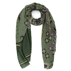 VFS1025-11 Шарф жен. 18% шерсть, 82% модал  70x180 FABRETTI