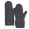 JLF12-3 FABRETTI Рукавицы жен. 40% ангора, 20% вискоза, 38% полиэстер, 2% метанит